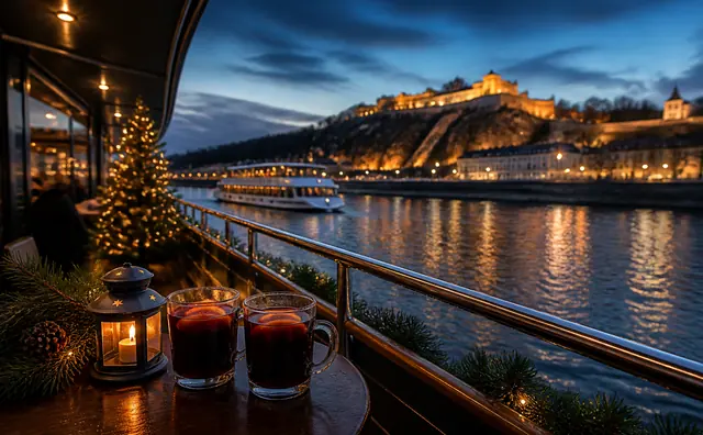 Christmas cruise around Koblenz